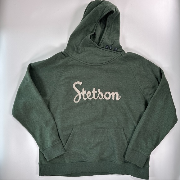 Stetson Women’s Western Script Hoodie Fleece XL - Picture 2 of 9